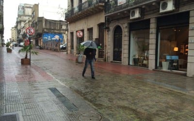 Rain Day in Montevideo Climate always changes, so do we